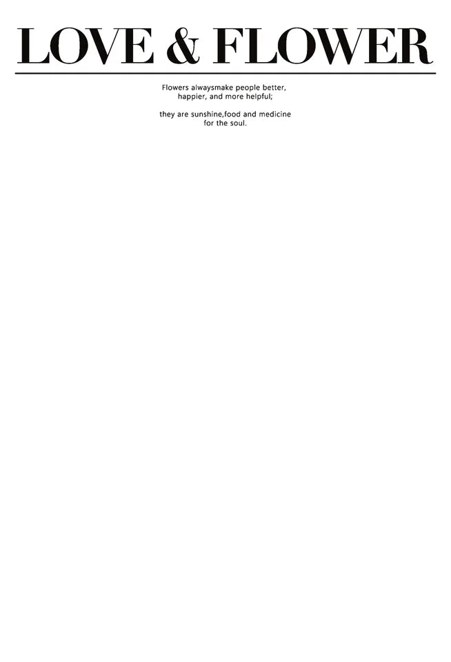 Love and Flower Gold Foil Waterproof Flower Wrapping Paper (10 sheets/bag) - Elegant Supply