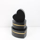 Luxury Gold Heart Flower Box with Lid - Elegant Supply
