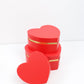 Luxury Gold Heart Flower Box with Lid - Elegant Supply