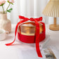 Luxury Round Acrylic Gift Box with Satin Ribbon - Elegant Supply