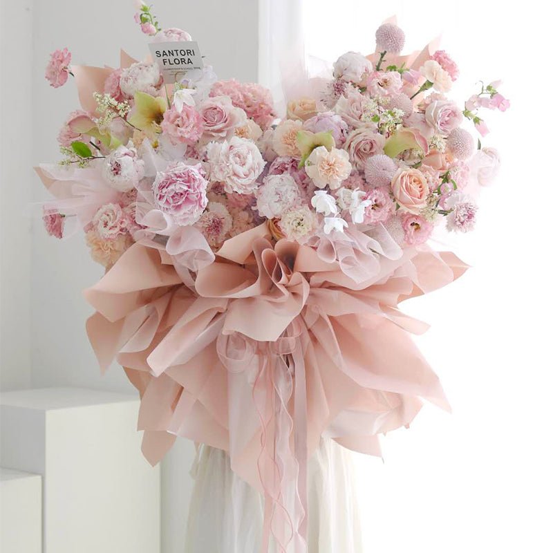 Mesh Silk Ribbon Roll For Flower Bouquet & Gift Wrapping - Elegant Supply