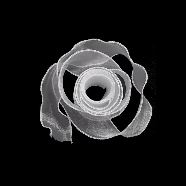 Mesh Silk Ribbon Roll For Flower Bouquet & Gift Wrapping - Elegant Supply