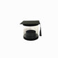 Mini Graduation Cap Flower Gift Box – Black or White Round Display with Tassel - Elegant Supply
