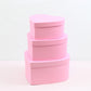 Minimalist Solid Color Heart Flower Gift Box - Elegant Supply