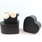 Minimalist Solid Color Heart Flower Gift Box - Elegant Supply