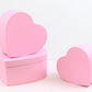 Minimalist Solid Color Heart Flower Gift Box - Elegant Supply