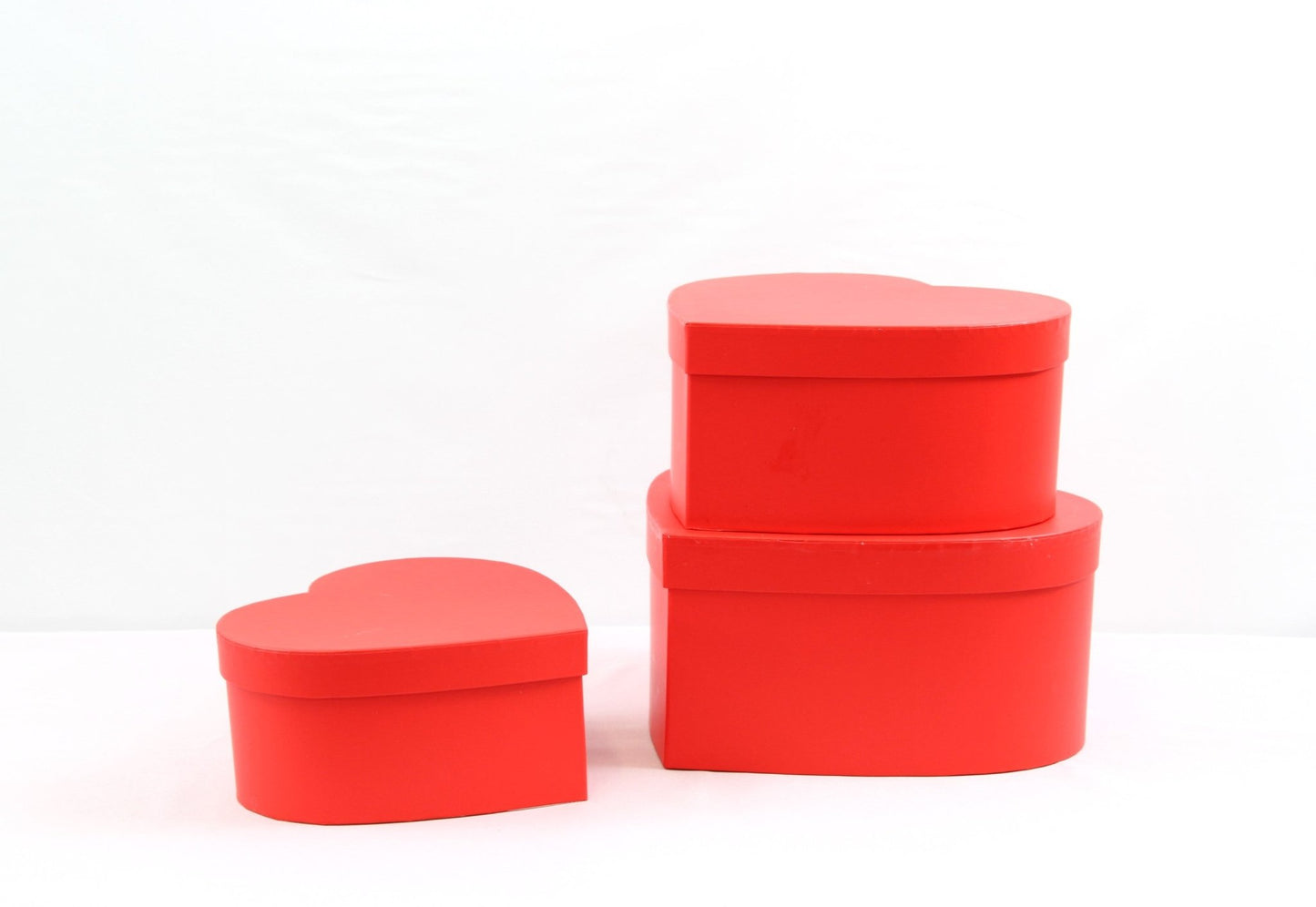 Minimalist Solid Color Heart Flower Gift Box - Elegant Supply