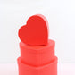 Minimalist Solid Color Heart Flower Gift Box - Elegant Supply