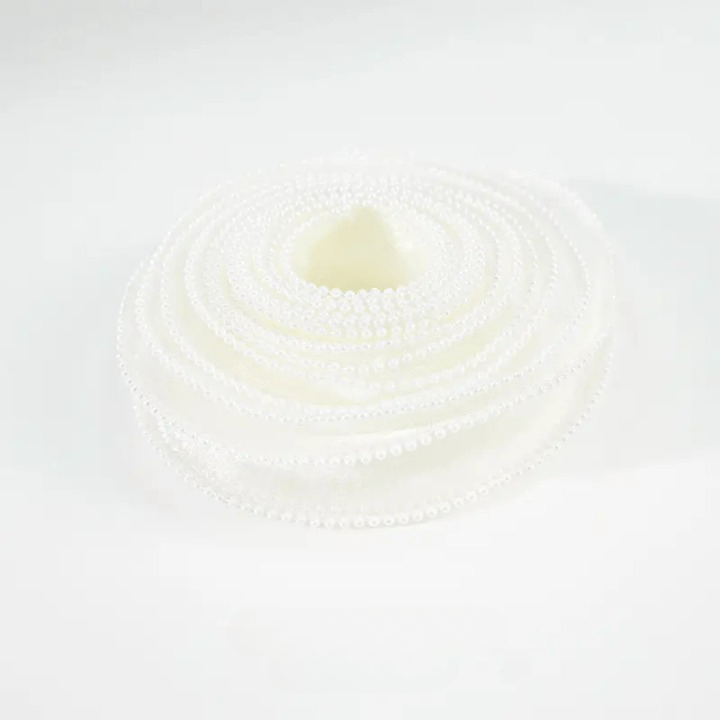 Pearl Mesh Ribbon Roll For Flower Bouquet & Gift Wrapping - Elegant Supply