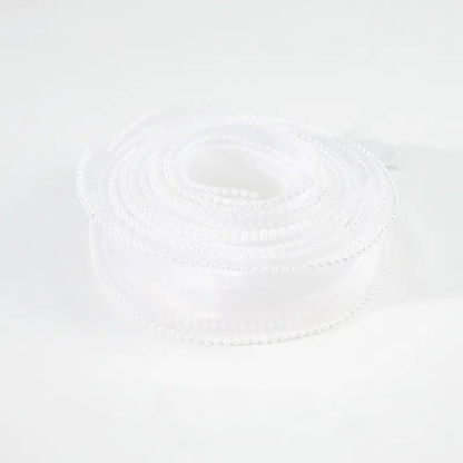 Pearl Mesh Ribbon Roll For Flower Bouquet & Gift Wrapping - Elegant Supply