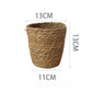 Plastic Woven Imitation Flower Basket / Bucket - Elegant Supply