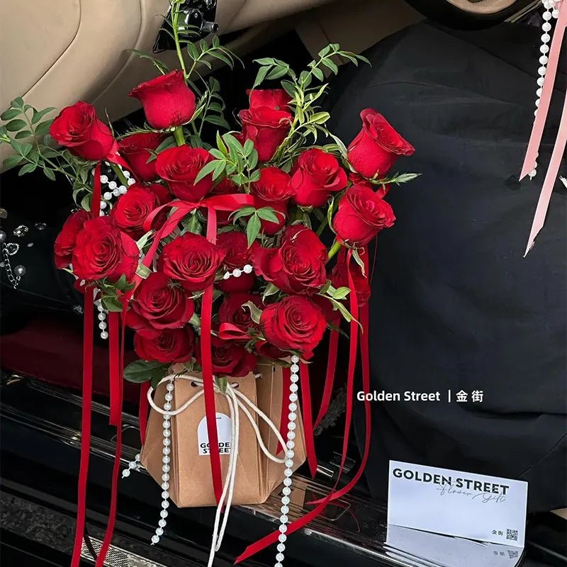 Pull Foldable Waterproof Flower Bag (2pcs/bag) - Elegant Supply