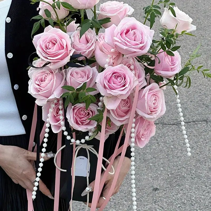 Pull Foldable Waterproof Flower Bag (2pcs/bag) - Elegant Supply