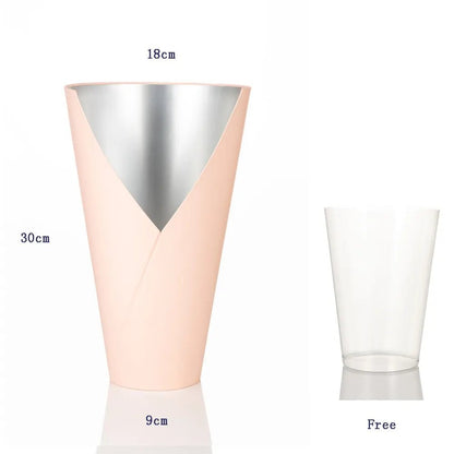 Rigid Cone Flower Box with liner included - Elegant Supply