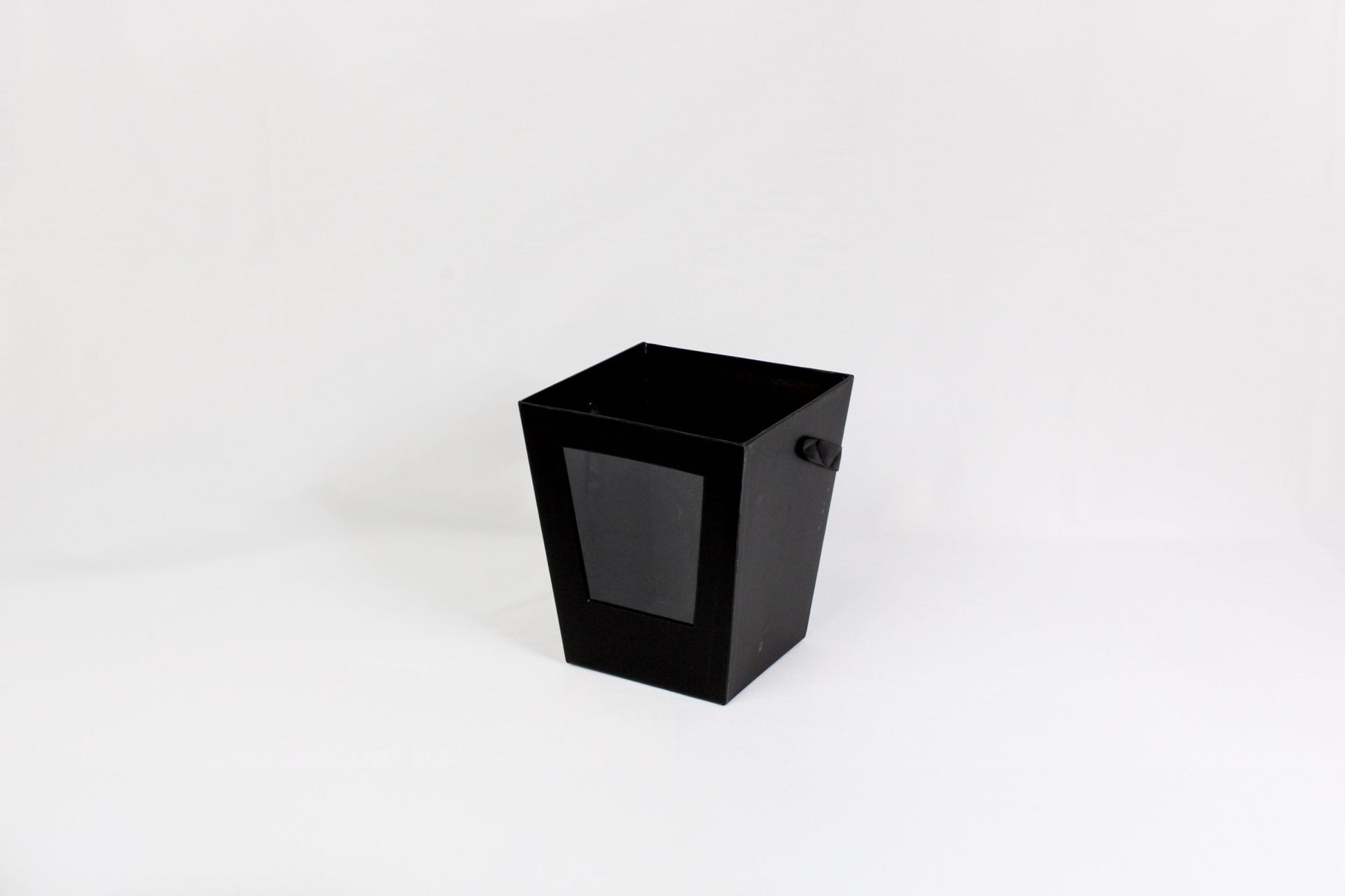 Rigid Trapezoidal Window Flower Tote Bag - Elegant Supply