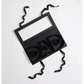 Fillable DAD Letters Flower Gift Box with Clear Lid