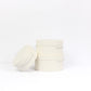 Line Textures Round Box with Handle