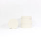 Line Textures Round Box with Handle