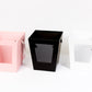 Rigid Trapezoidal Window Flower Tote Bag