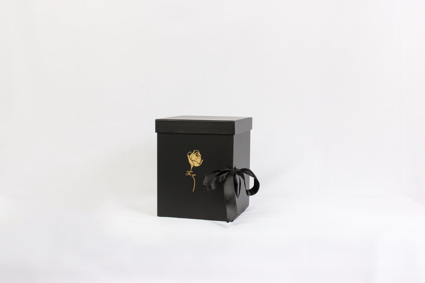 Rotating Monogram Love Flower Gift Box