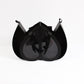 Clear Double Open Heart Flower Gift  Box with Handle