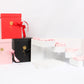 Rotating Monogram Love Flower Gift Box