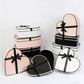French Inspired Heart Shape Flower Gift Box with Ribbon