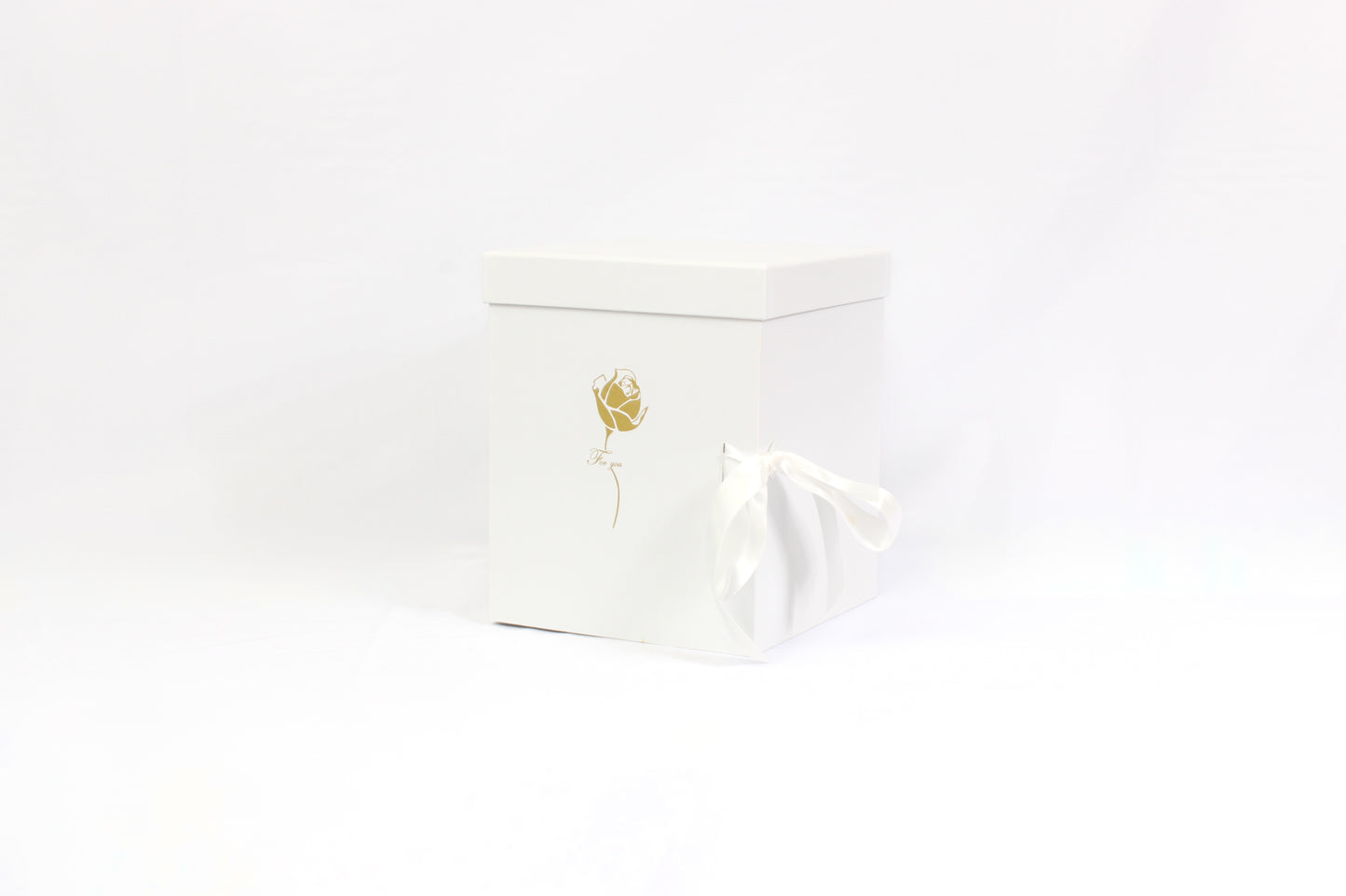 Rotating Monogram Love Flower Gift Box