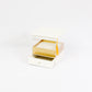 Acrylic Graduation Cube Flower Gift Box with drawer