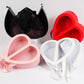 Clear Double Open Heart Flower Gift  Box with Handle