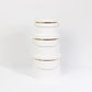 Single Gold Rim Cylinder Flower Gift Box