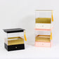 Acrylic Graduation Cube Flower Gift Box with drawer