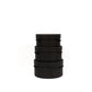 Line Textures Round Box with Handle