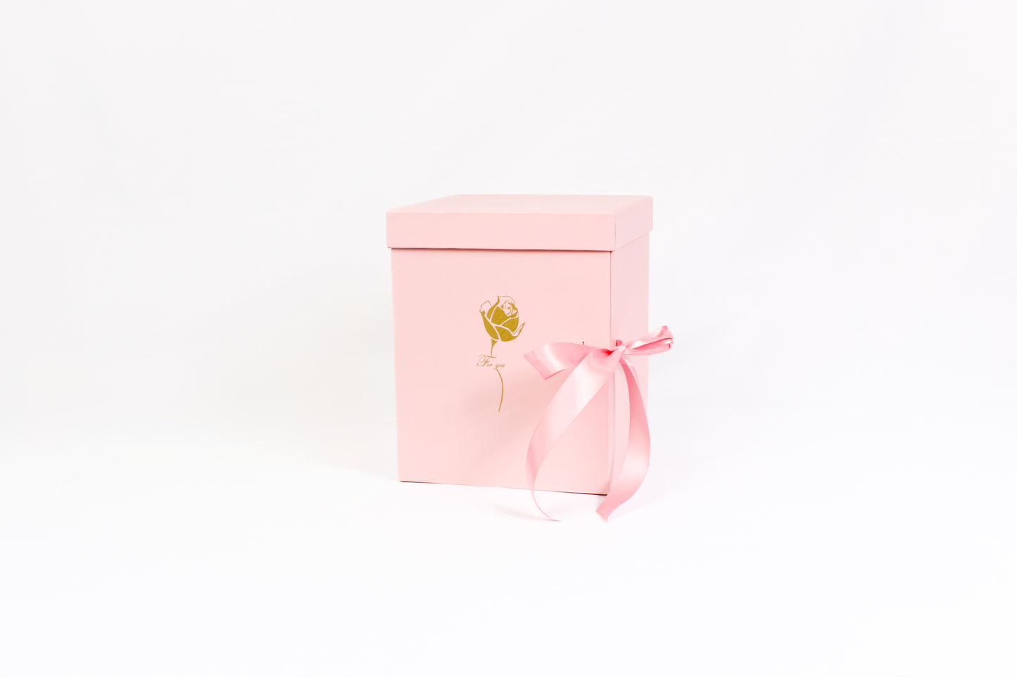 Rotating Monogram Love Flower Gift Box