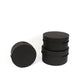 Line Textures Round Box with Handle