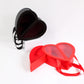 Clear Double Open Heart Flower Gift  Box with Handle