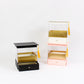 Acrylic Graduation Cube Flower Gift Box with drawer