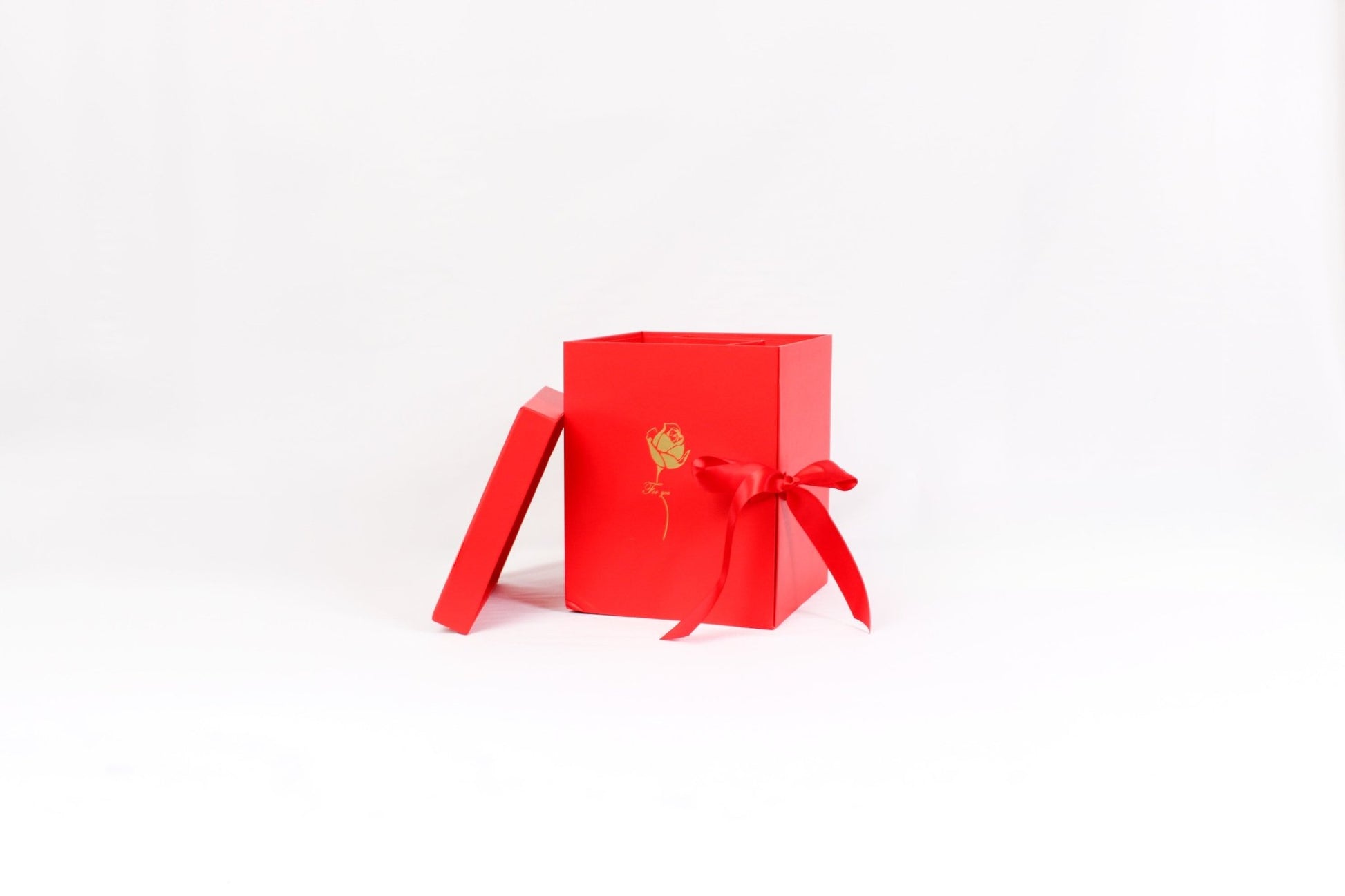 Rotating Monogram Love Flower Gift Box - Elegant Supply