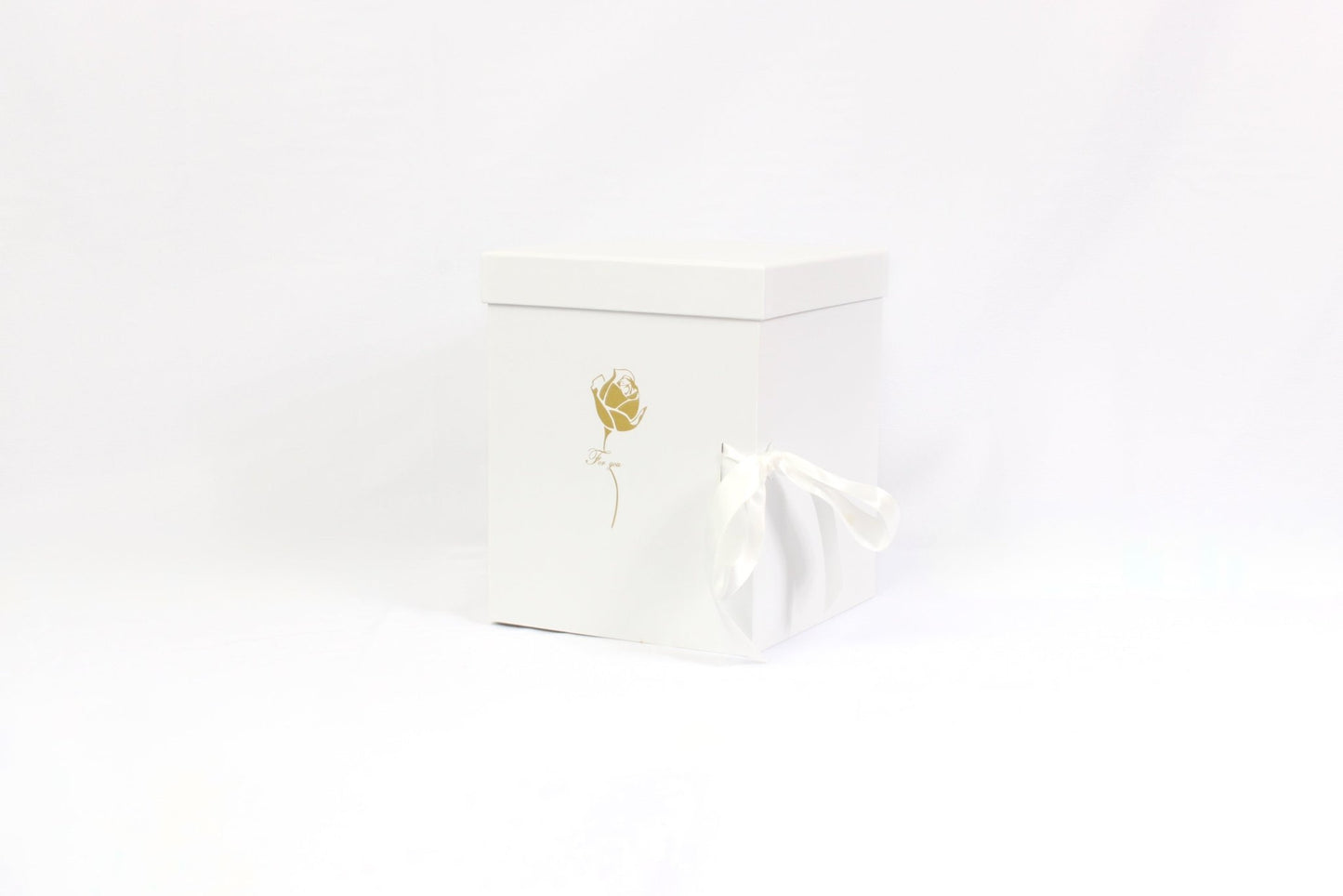 Rotating Monogram Love Flower Gift Box - Elegant Supply
