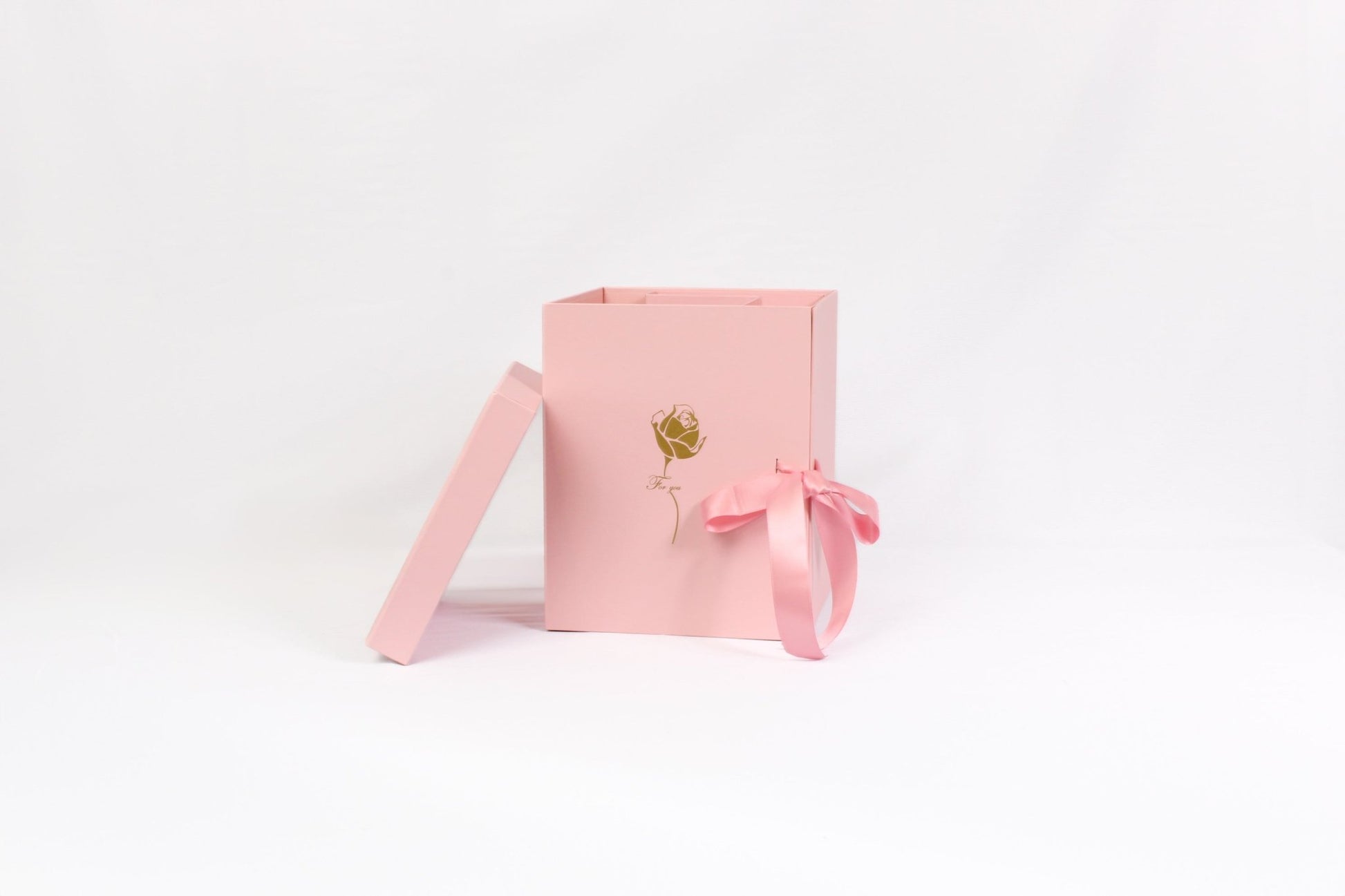 Rotating Monogram Love Flower Gift Box - Elegant Supply