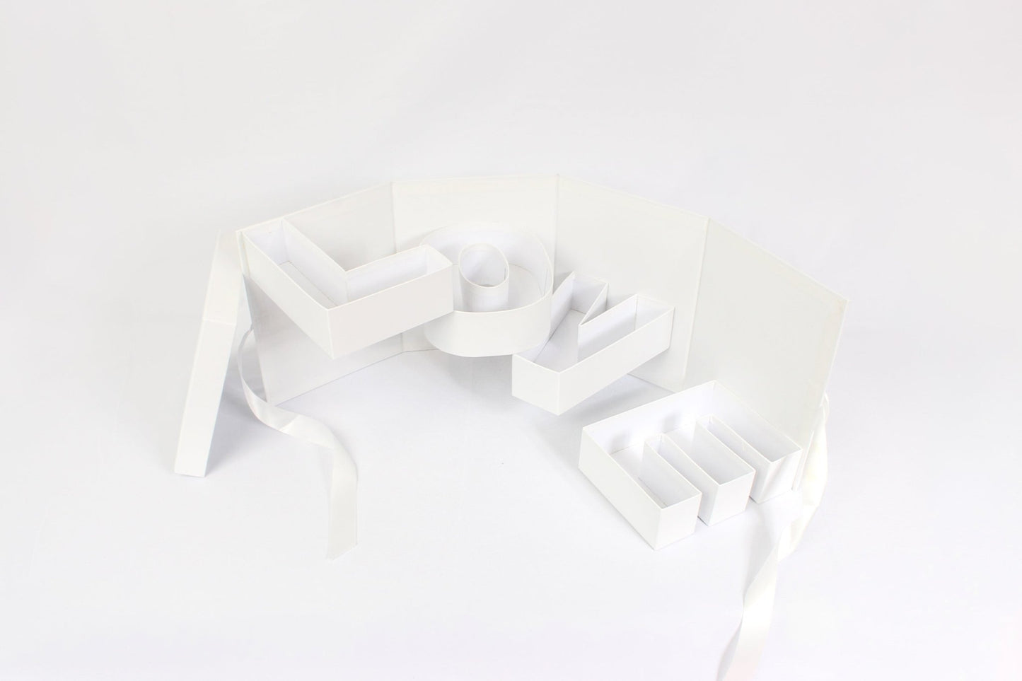 Rotating Monogram Love Flower Gift Box - Elegant Supply