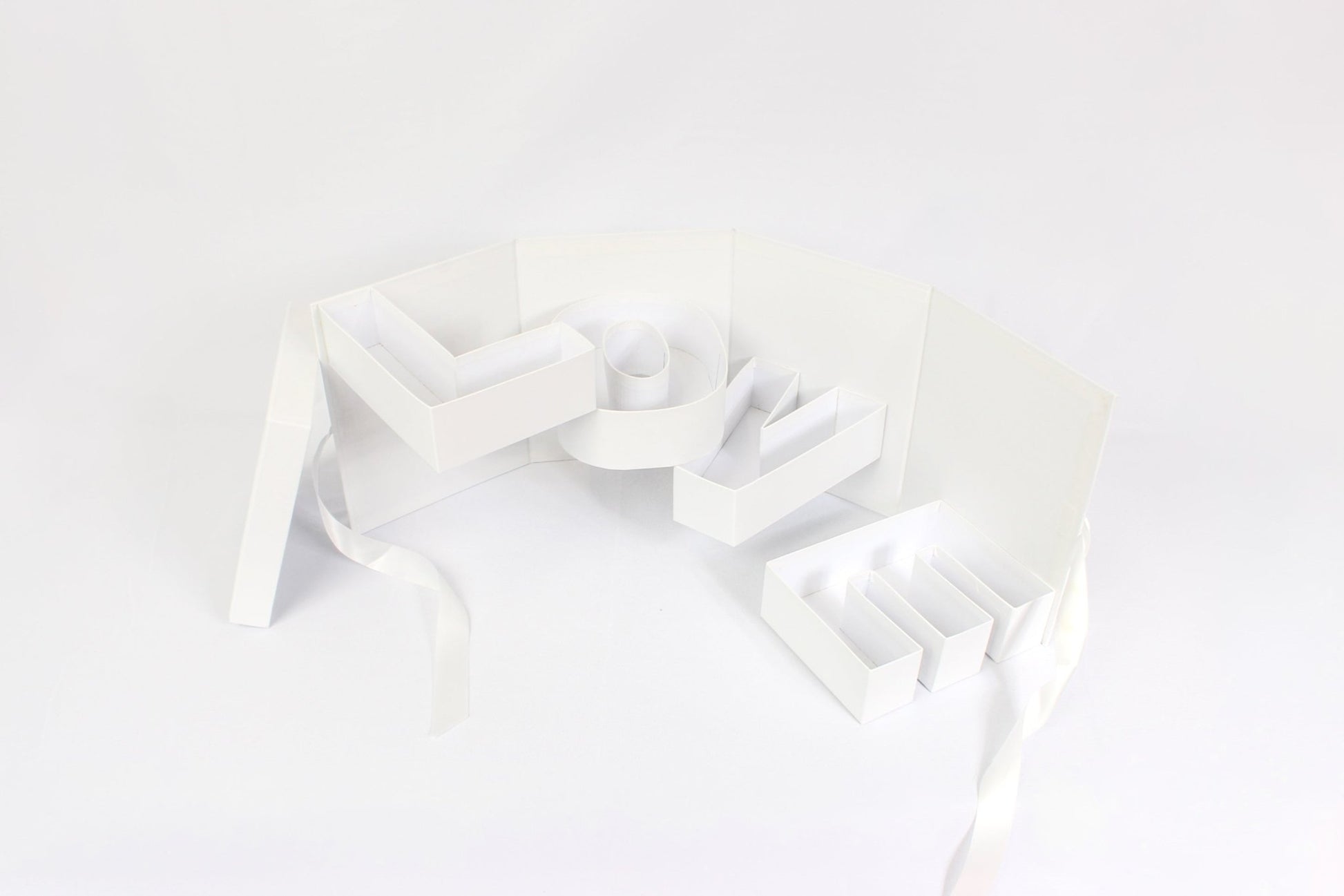 Rotating Monogram Love Flower Gift Box - Elegant Supply