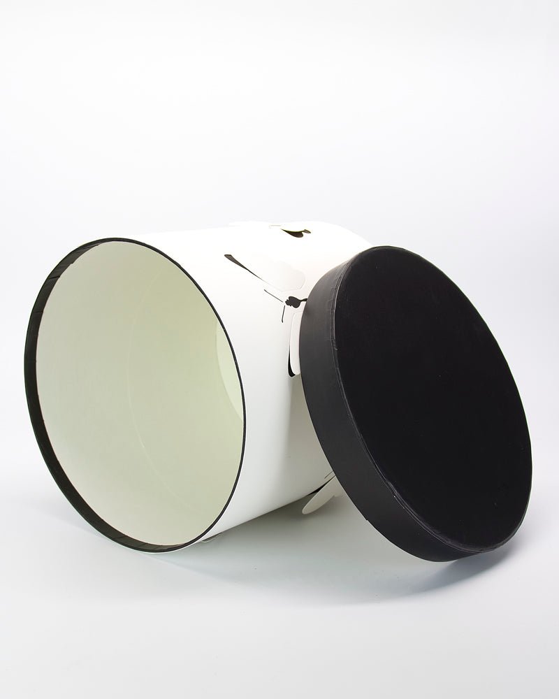 Round Butterfly Flower Box with LED Lights - Elegant Supply