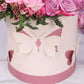 Round Butterfly Flower Box with LED Lights - Elegant Supply