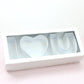 [SAMPLE] Fillable I Love you Rectangle Flower Gift Box with Clear Lid - Elegant Supply