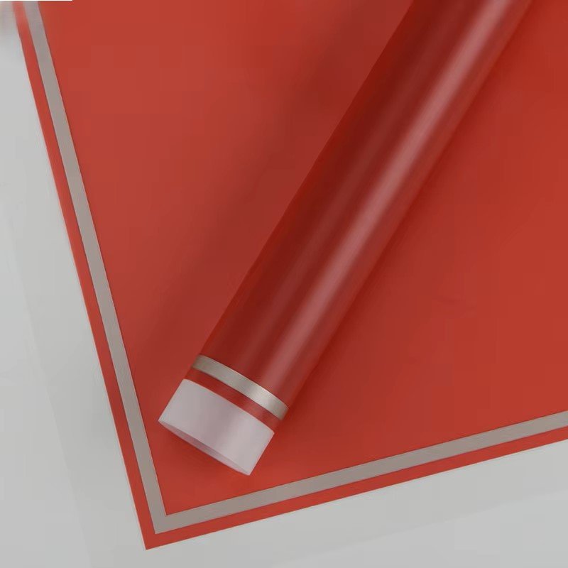 Sheer Jelly Waterproof Flower Wrapping Paper - Elegant Supply