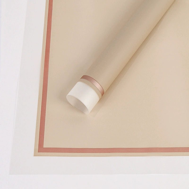 Sheer Jelly Waterproof Flower Wrapping Paper - Elegant Supply