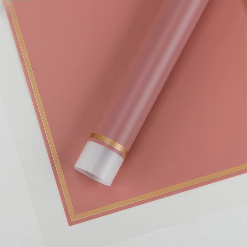Sheer Jelly Waterproof Flower Wrapping Paper - Elegant Supply