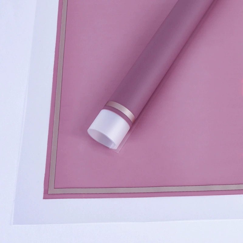 Sheer Jelly Waterproof Flower Wrapping Paper - Elegant Supply