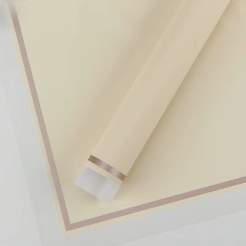 Sheer Jelly Waterproof Flower Wrapping Paper - Elegant Supply